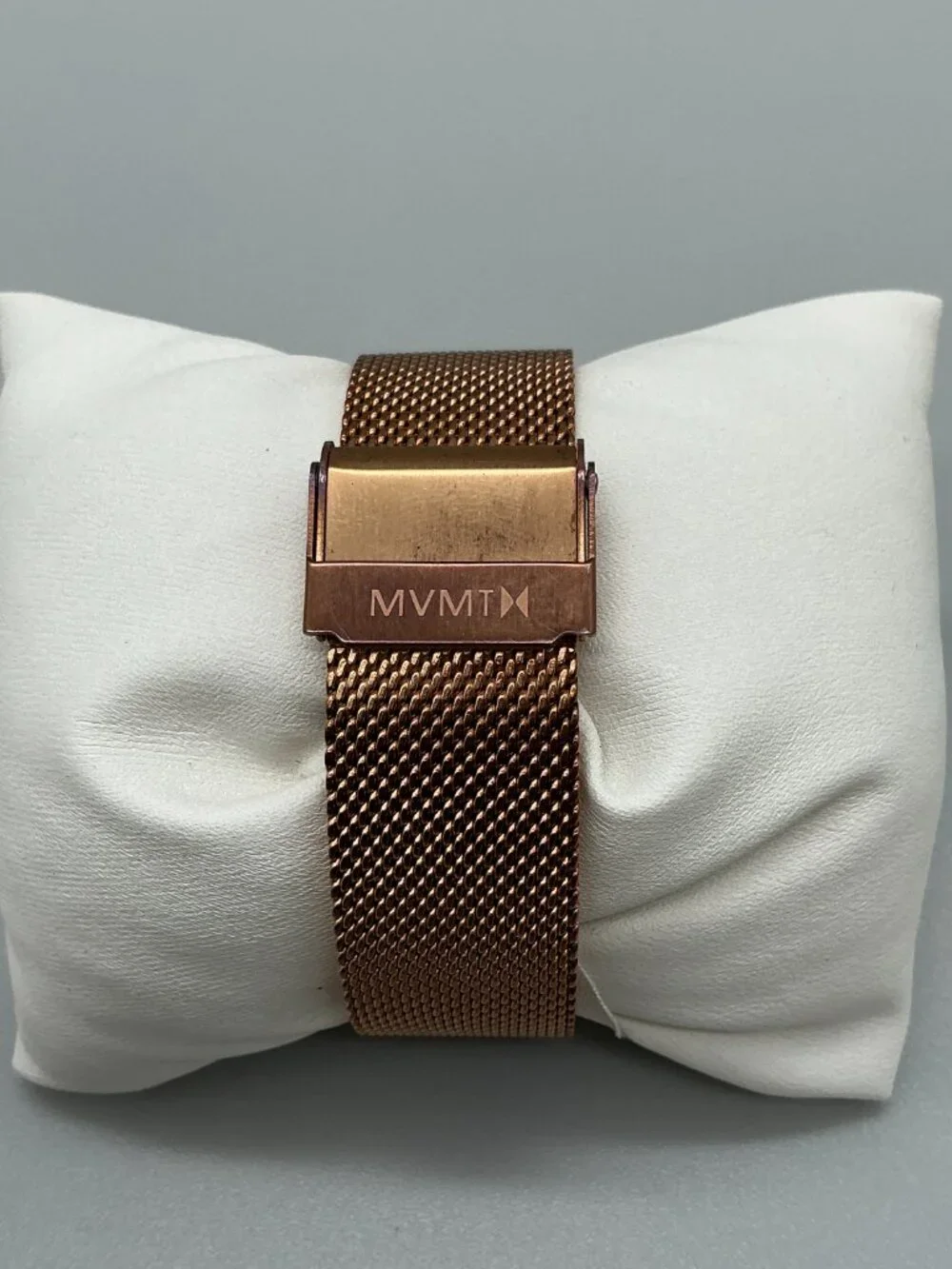 MVMT Boulevard Malibu Marble Women Watch 38mm Rose Gold Tone Mesh New Battery
